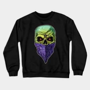 He-SkeleHitman_81, Skele Hitman, skull Crewneck Sweatshirt